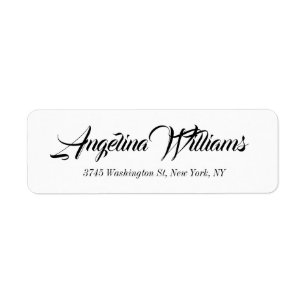Classical Plain Professional Bold Text Minimalist