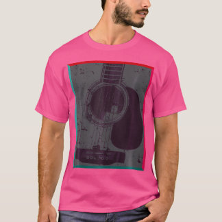 Classical Vintage Acoustic Guitar For Guitar Playe T-Shirt
