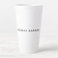 Classical White Minimalist Plain Elegant
