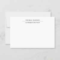 Classical White Minimalist Plain Elegant