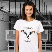 Classically Trained 6 Shooter t-shirt