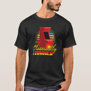 Classically Trained Arcade Gamer Retro Games Gamin T-Shirt