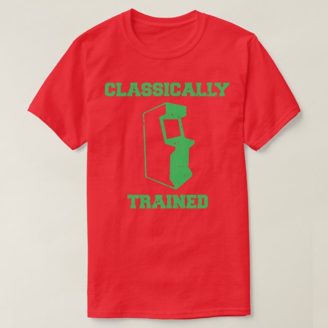 Classically Trained Arcade player T-Shirt (Design Front)