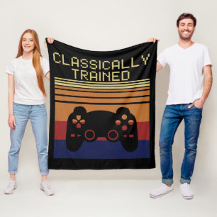 CLASSICALLY TRAINED FLEECE BLANKET