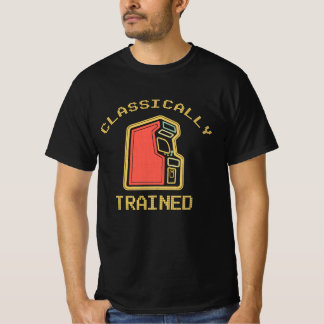 Classically Trained Gamer Vintage Retro Gaming 80s T-Shirt