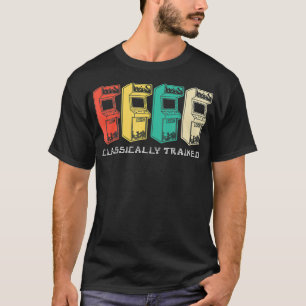 Classically Trained Gamer Vintage Retro Gaming T-Shirt