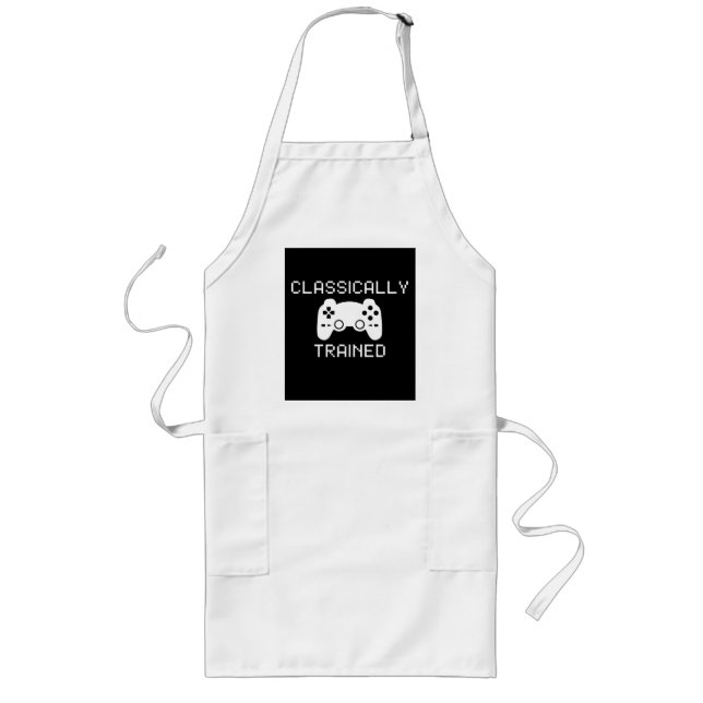 CLASSICALLY TRAINED LONG APRON (Front)