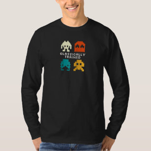 Classically Trained - Vintage Retro Gaming Raglan T-Shirt