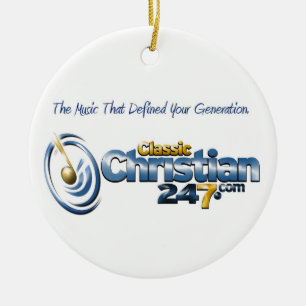 ClassicChristian247.com Circle Ornament