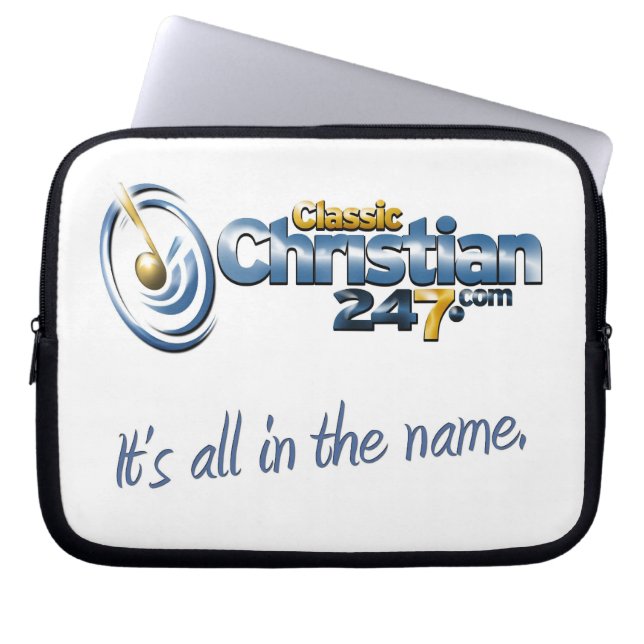 ClassicChristian247.com Laptop Bag (Front)