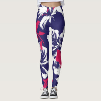 Classics Ladies Flower Leggings