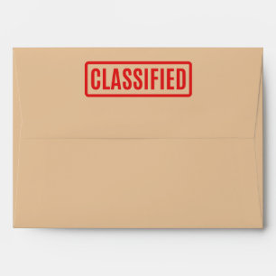 Classified Envelope