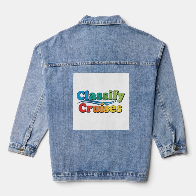 Classify Cruises Denim Jacket (Back)