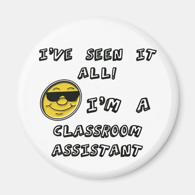 Classroom Assistant Magnet (Front)