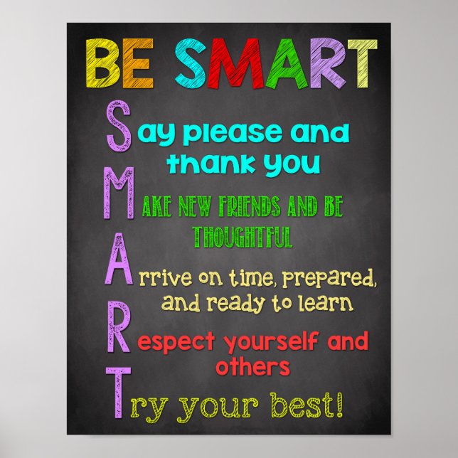 Classroom Decor, Classroom Quotes, Inspirational Poster (Front)