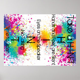 Classroom Management Poster