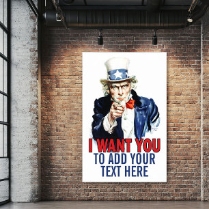 Classroom Poster: Add Your Text Here Poster