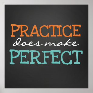 Classroom School Teacher Quote Chalkboard Poster