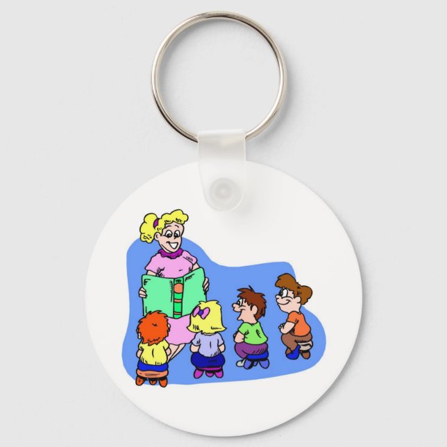 Classroom Storytime Key Ring (Front)