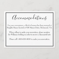 Classy accommodations