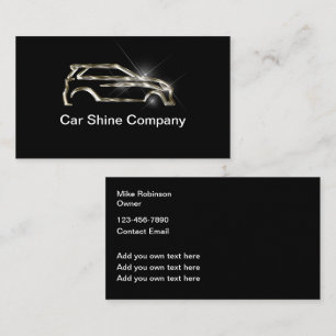 Classy And Cool Automotive Business Cards New