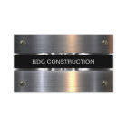 Classy And Cool Construction Business Cards