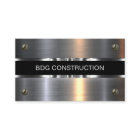Classy And Cool Construction Business Cards