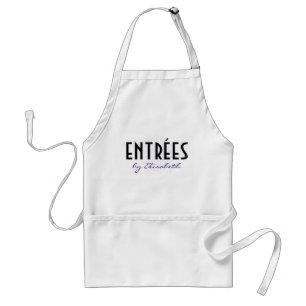 Classy and Customisable Apron with Polka Dots