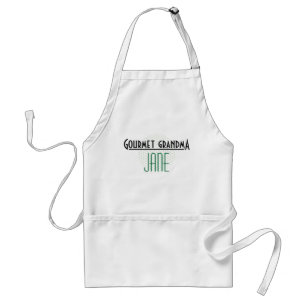 Classy and Customisable Apron with Polka Dots