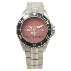 Classy and Timeless: A Burgundy Grunge Background Watch