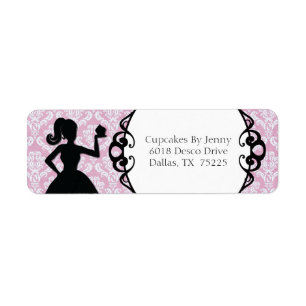 Classy Bakery Return Address Label