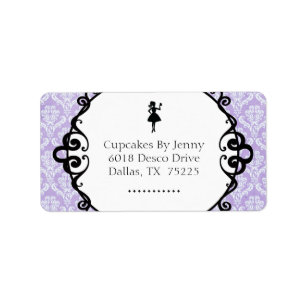 Classy Bakery Return Address Label