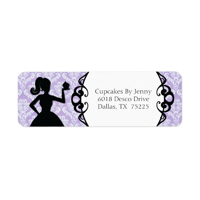 Classy Bakery Return Address Label (Front)