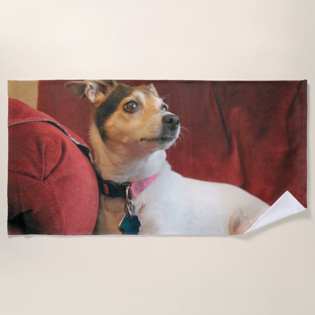 Classy  beach towel (Front)