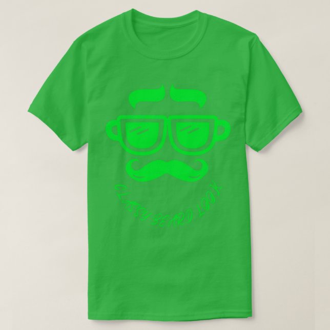 Classy Beard Look for all the beard lovers T-Shirt (Design Front)