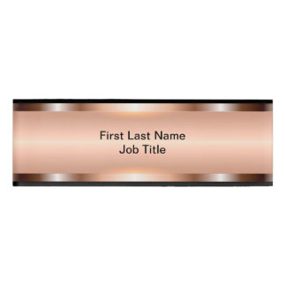 Classy Beauty Hair Nails Employee Name Tags