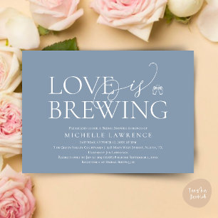 Classy Beer Party Bridal Shower, Love is brewing Invitation