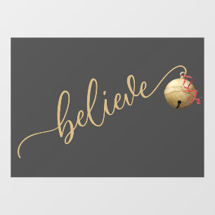 Classy BELIEVE Jingle Bell Christmas