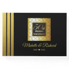 Classy Black And Gold 50th Wedding Anniversary