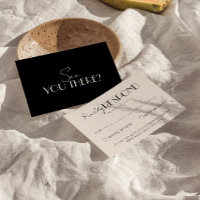 Classy Black Ivory Old Money Luxury Wedding