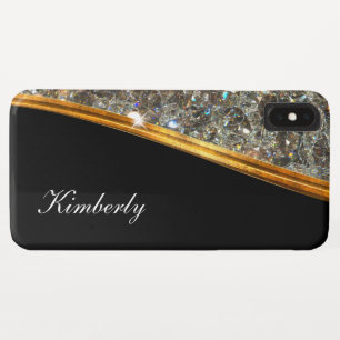 Classy Bling Monogram Ladies Design Case-Mate iPhone Case