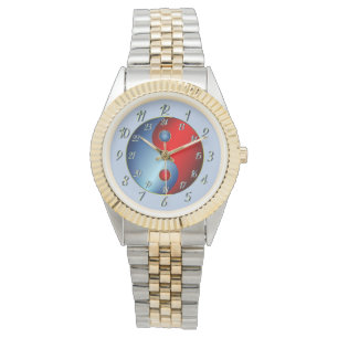 Classy Blue Yin Yang Watch