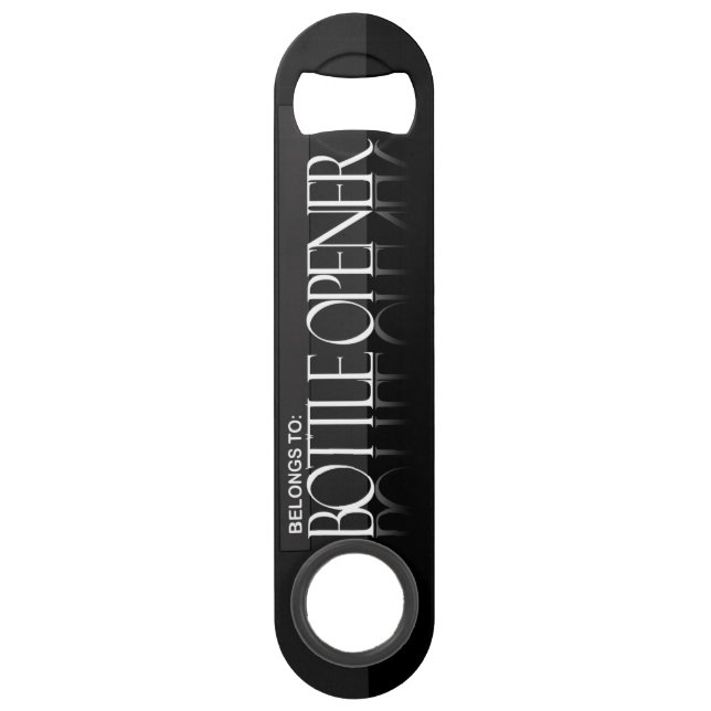 Classy Bottle Opener (Front)
