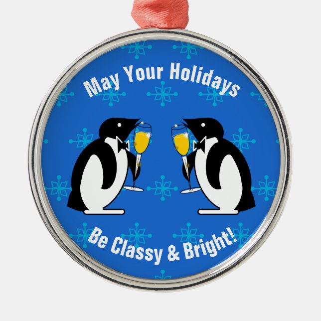 Classy & Bright Metal Tree Decoration (Front)