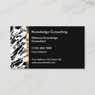 Classy Business Consulting Business Cards