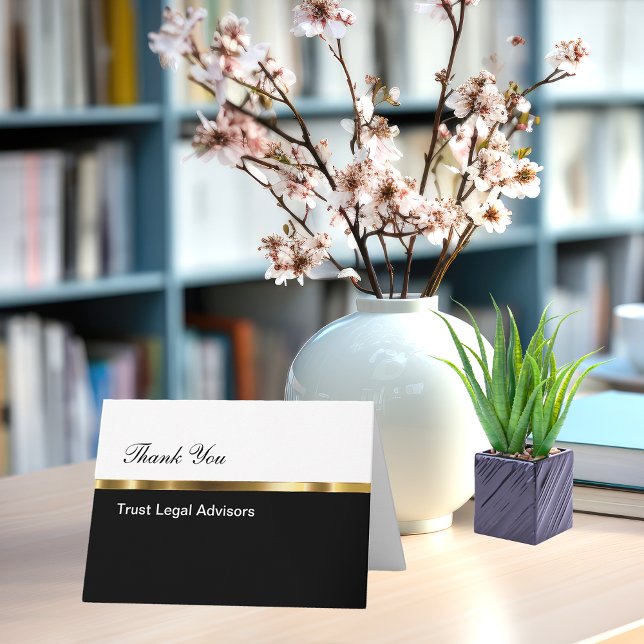 Classy Business Thank You Card (Creator Uploaded)