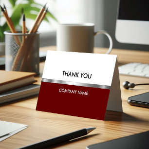 Classy Business Thank You Cards