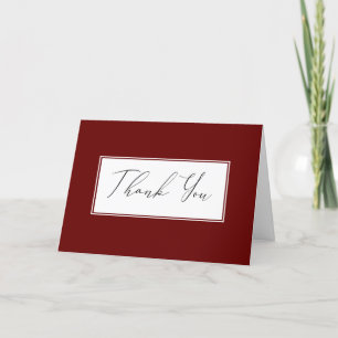 Classy Business Thank Yous You Card