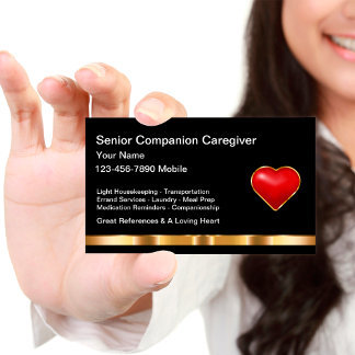 Classy Caregiver Business Cards