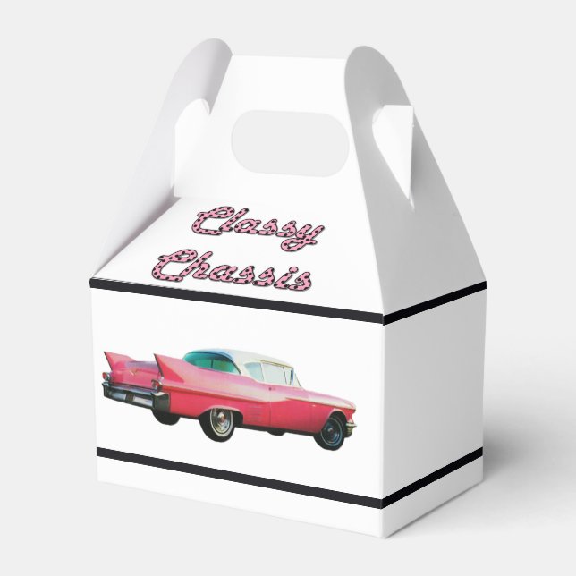 Classy Chassis Favour Box (Front Side)